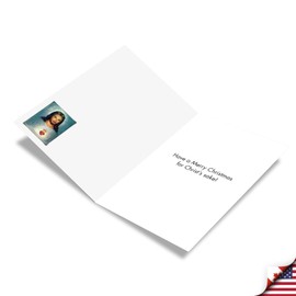NobleWorks - 12 Funny Jesus Christmas Cards with Envelopes - Adult Humor Greeting Cards, Boxed Xmas Holiday Stationery (1 Design, 12 Cards) - It's My Jam C3422XSG-B12x1