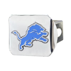 FANMATS 22558 Detroit Lions Hitch Cover - 3D Color Emblem