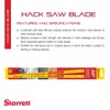 Starrett Bi-Metal Unique HSS Safe-Flex Hand Hacksaw Blade - Ideal