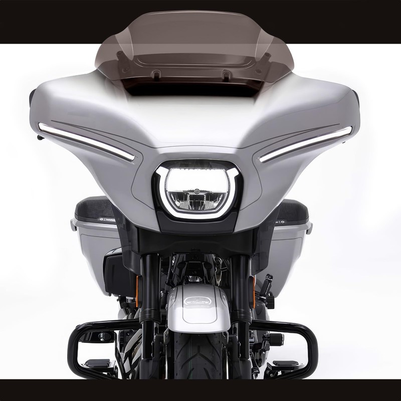 10" Wave Windshield Windscreen Wind Splitter fits for Harley Touring