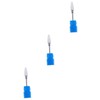 JECOMPRIS 3 x Nail Art Tools, Nail Grinding Head Drill