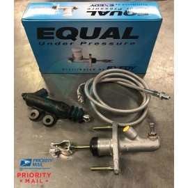 Exedy Master & Slave Cylinder Stainless Clutch Line Kit For 1997 Honda Civic EK