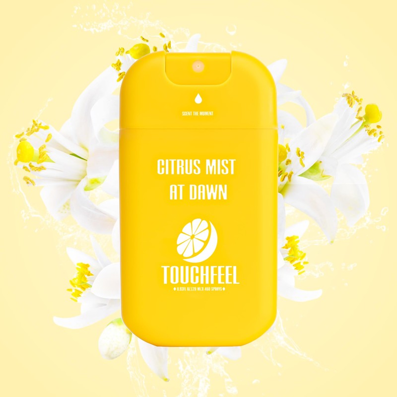 TOUCHFEEL Power Mist Hand Sanitizer Spray, Scented Hydrating Hand Sanitizers