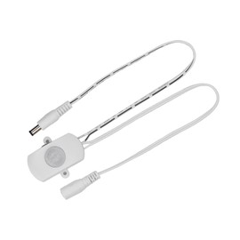 Tihebeyan 30 -Degree Cone Angle Infraction Sensor for LED and Compact Cone Design, Suitable for Automatic Sensory Lighting (White)