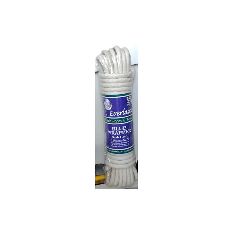 Everlasto 'Blue Wrapper' UK Made Quality Waxed Cotton Sash Cord