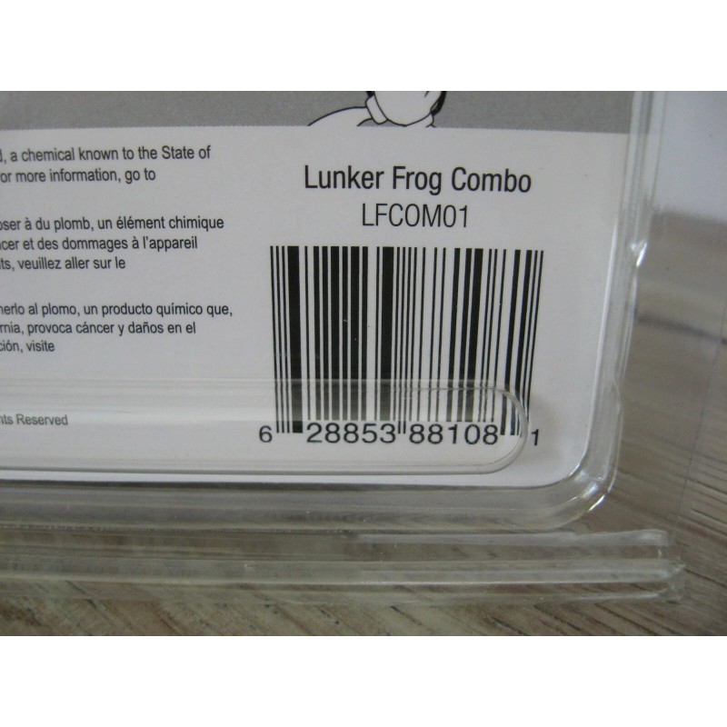 ICast LunkerHunt Lunker Hunt LunkerHunt Lunker & Pocket Frog Combo