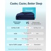 Breescape Cooling Comforter Twin Size - BlendTek™ Q-Max>0.46 Tech, Breathable