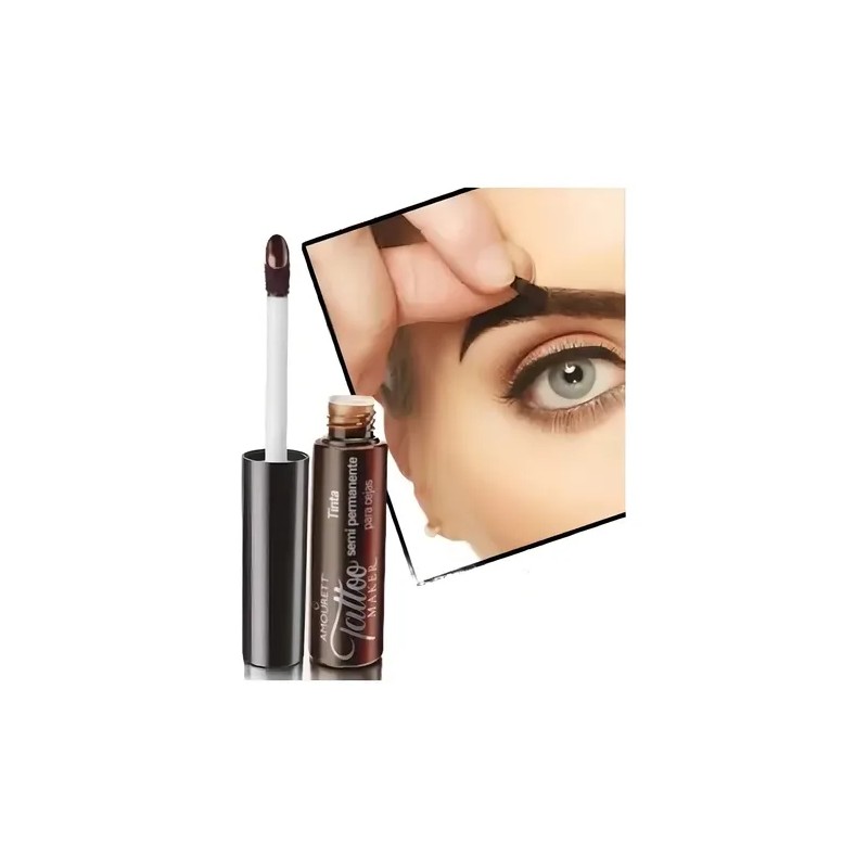 Tinta Semipermanente Cejas Arabela Gel Color MM873 Rust 5 mL