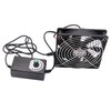 120x25mm Variable Speed Axial Fan with AC Plug,Muffin Fan with