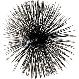 MEECO'S RED DEVIL Chimney Brush - 8in. Round, Model# 30800