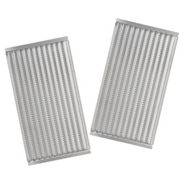 17 1/8''×9 1/4'' Infrared Emitter Plates for Charbroil Tru Infrared 2 Burner Gas Grills 463644220 463642316 463632320 463675016 G362-2100-W1 Grill Emitter for Charbroil Grill Replacement Parts