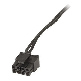 Generic 12V DC POWER SUPPLY with 8-Pin Connector for NBN Modem, Black