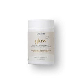 USANA Glow Colágeno Hidrolizado en Polvo con Sabor | Colágeno para Piel, Cabello y Uñas | Suplemento Antiedad y Antioxidante | Beauty Drink | 28 Porci