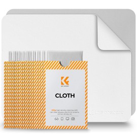 K&F Concept Microfibre Cleaning Cloths for Lenses, Glasses, Screens & Tablets, Pack of 20 (15 x 18 cm)
