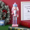 JECOMPRIS Christmas Soldier Nutcracker Decoration Wooden 25 4 cm Nutcracker