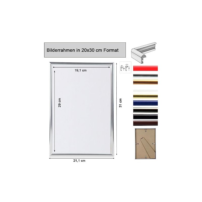 IDEAL TREND New Lifestyle Plastic Picture Frame Picture Holder Picture