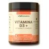 Vitamina D3 con 200 capsulas de 500mg Suplemento a base