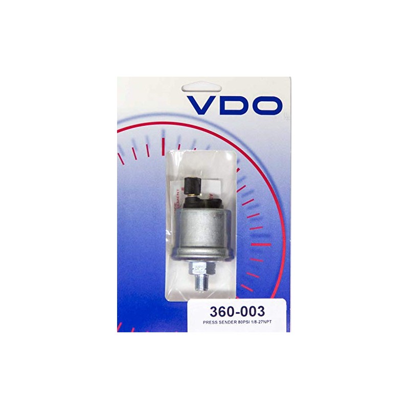 VDO Pressure Sender 80 PSI - 1/8-27 NPTF
