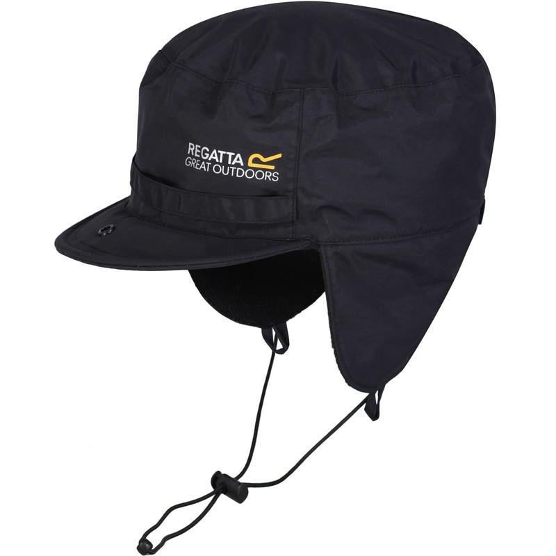 Regatta Mens Igniter Padded Waterproof Insulated Trapper Hat - S/M