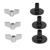18PCS Cymbal Replacement Accessories HiHat Clutch Felt Cymbal Sleeves with
