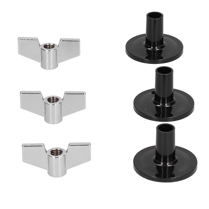 18PCS Cymbal Replacement Accessories HiHat Clutch Felt Cymbal Sleeves with