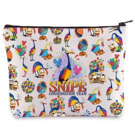 WZMPA Funny Kevin Bird Cosmetic Bag Kevin Fans Gifts Snipe Conservation Team Kevin Makeup Zipper Pouch Bag Kevin Merchandise (Snipe Conservation)