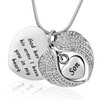 God has You in his arms with Angel Wing Diamond