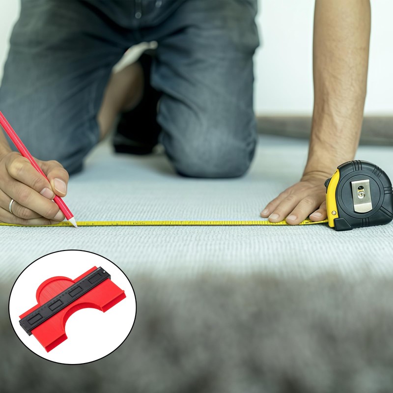 Contour Gauge Profile Tool, Profile Gauge Tool, 6 Inch Precise