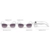 styleBREAKER 09020087 Girls' Nerd Sunglasses with Rhinestones, Plastic Frame and