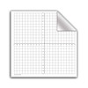 Geyer Instructional Products 503009 Dry Erase Peel and Stick Graph,