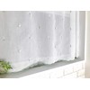 [Cloth Shop Clothya] Cafe Curtain for Small Windows Width Approx.