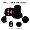 hbbhml Furry Faux Fur Shoes Animal Cat Fox Fursuit Feet