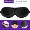 SLIJAR 3D Eye Mask Comfortable and Lightweight Sleep Mask for