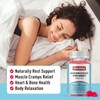 Greabby Magnesium Glycinate Gummies 500mg for Adults Sleep Support, Chewable