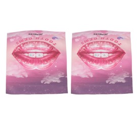 LIANGLIDE Teeth Jewelry Rhinestones Fashionable Crystal Tooth Rhinestones, 48pcs Set for Teeth Decorations, Easy Apply with Outstanding Reflective Effect