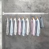Wall Mounted Clothes Drying Rack Space Saving Laundry Rack Folding