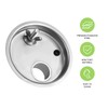 Universal Bowl Adaptor, Standard Adapter for Big Green Egg, WSM,