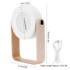 Bedside Lamp 360 Degrees Rotatable Folding Desk Reading Lamp Outdoor