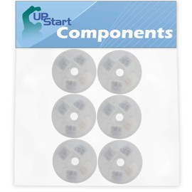 UpStart Components 6-Pack Pet Water Fountain Filter Replacement for Catit Design Senses Cat Water Drinking Fountain - Compatible with Catit Water Fountain Filter Brand