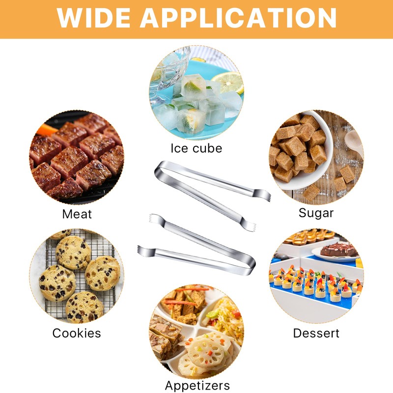 Worldity - 16 pinzas de hielo, pinzas de hielo de