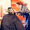 CENRONG Haarschnitt Friseurumhänge,Barber Cape Professionell,Wasserdicht,Leichte Reinigung Umhang für Haar Styling,Schnitte