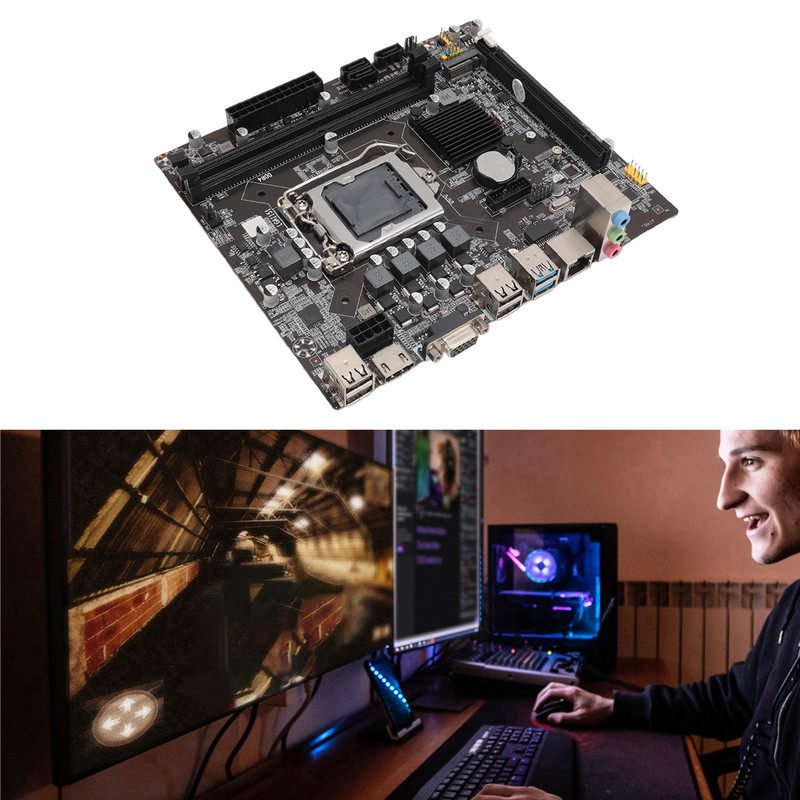 H310 Desktop Computer Motherboard Memory M.2 Interface PCIe X16 Gen