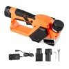 2-1/5-Inch Cordless Handheld Electric Wood Planer 14500 RPM with 2