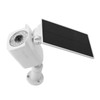 Solar Powered Fake Security Camera with Light IP65 Waterproof Simulated