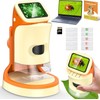 NOKA Microscope for Kids - 2-in-1 Handheld Digital Miniscope with