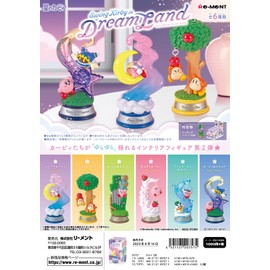 Reement Kirby Star Swing Kirby in Dream Land Box Product, 6 Types in Total, 6 Pieces