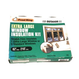 Frost King V95H Extra Large Window Insulation Kit for Outdoor Use