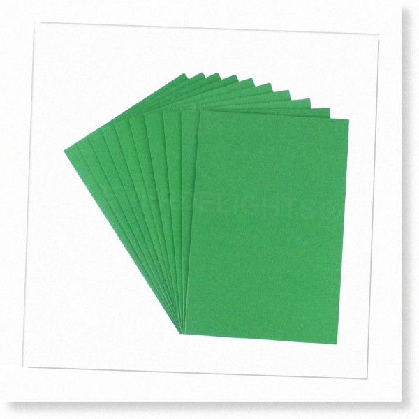 InnoviZen 10 Pack of Green Large Self Adhesive Foam Sheets