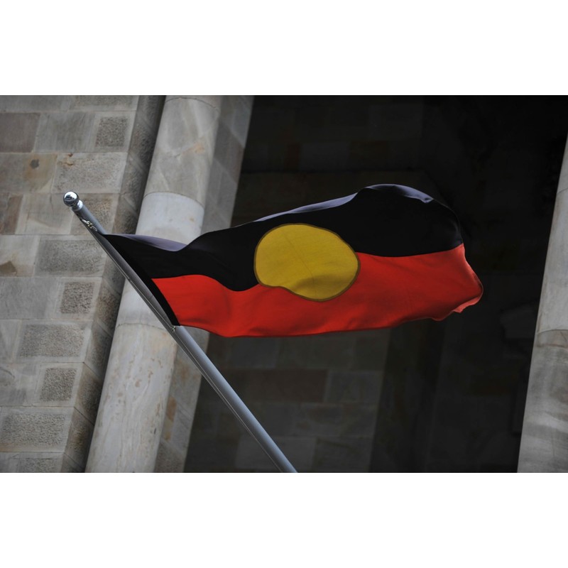 AUPOINT Australian Aboriginal Flag, 90 x 150 cm, Both Sides,