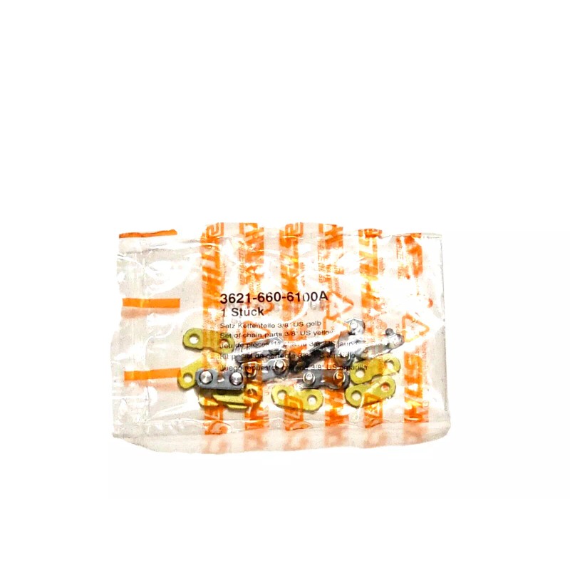 Stihl OEM (Pack of 7) 3/8 Chain Master Links Yellow